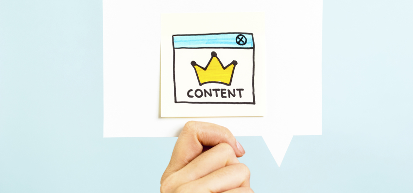 Content is king! Content is king!